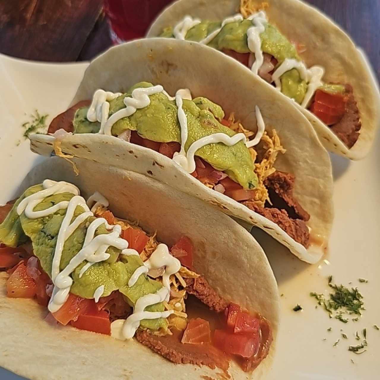 tacos de pollo