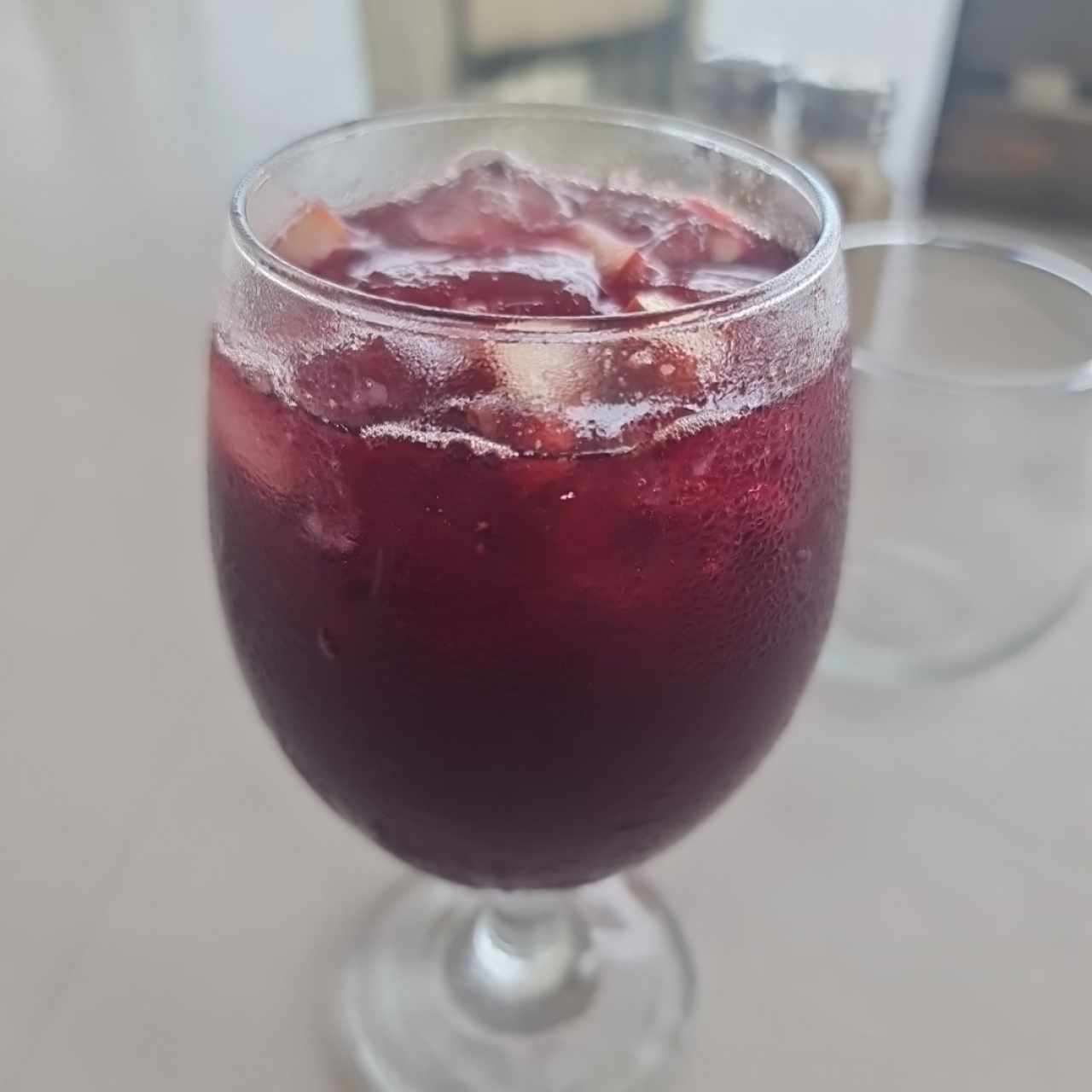 sangria con vino tinto