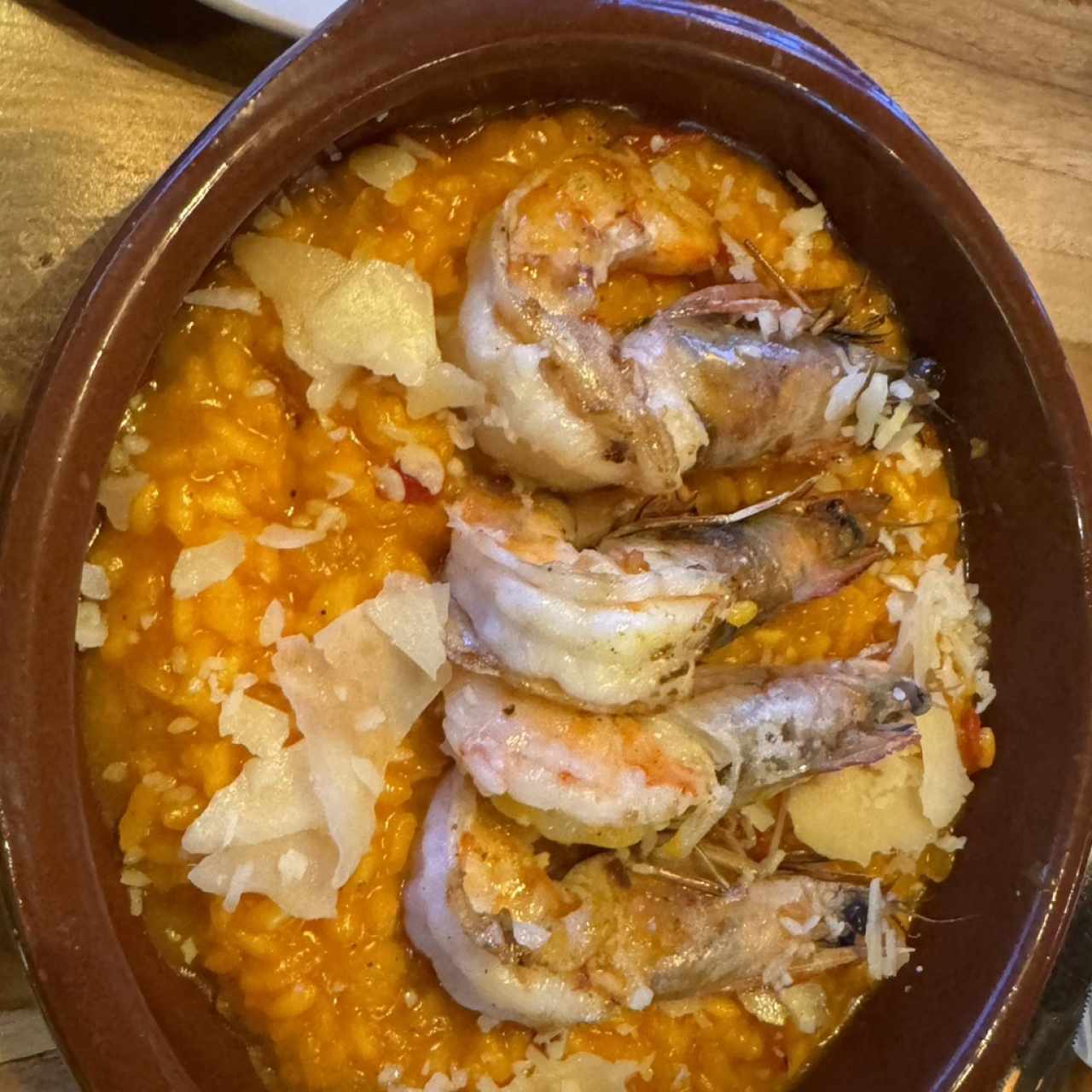 Risotto de Camarones