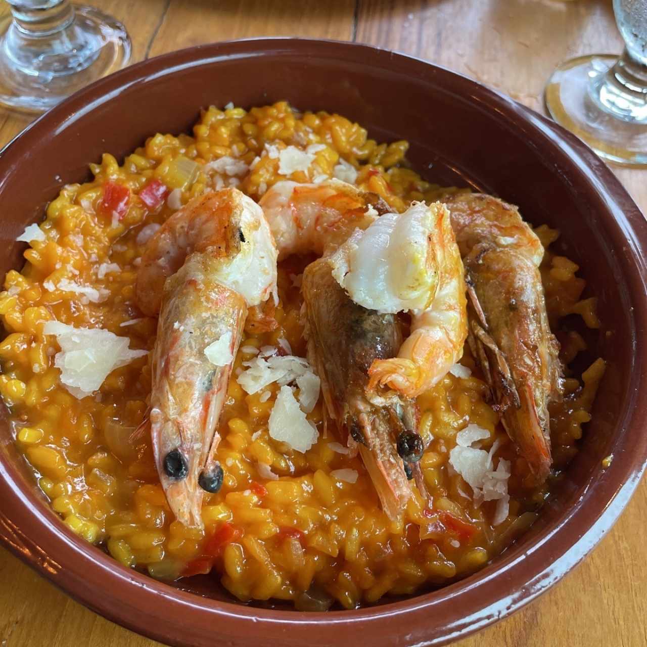 Risotto de Camarones