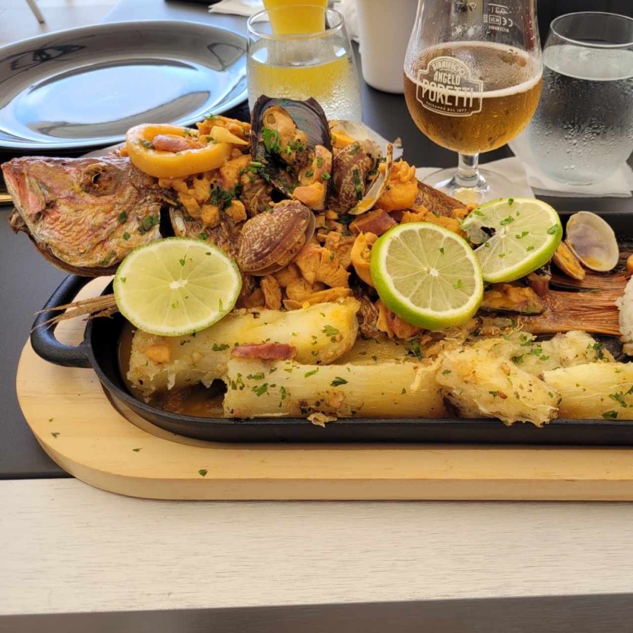 pescado a lo macho