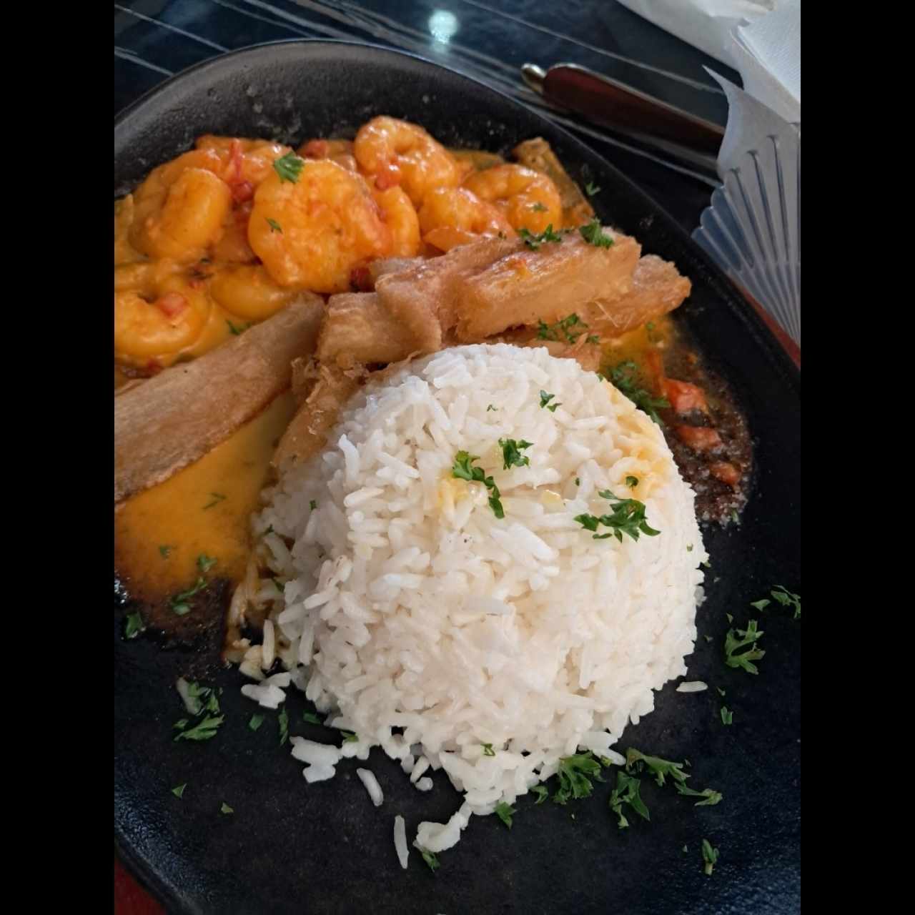 camarones al coco
