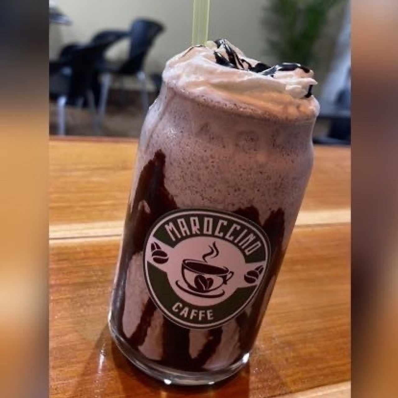 Frappé de cookies and cream 