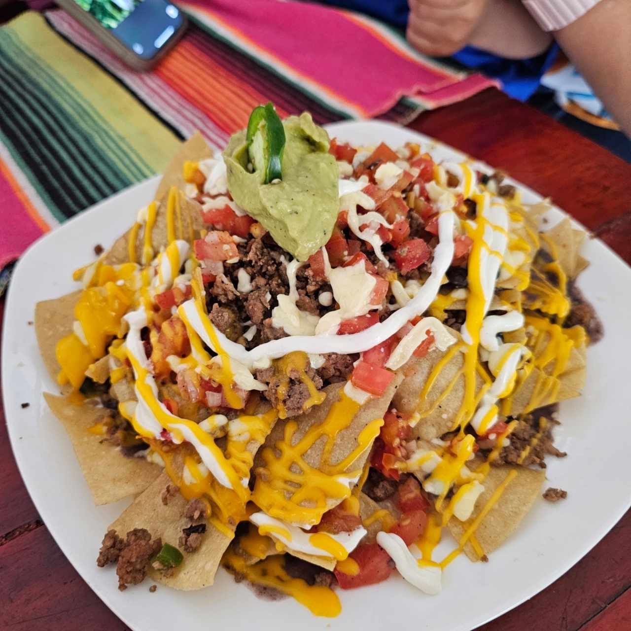 nacho de Chili con carne