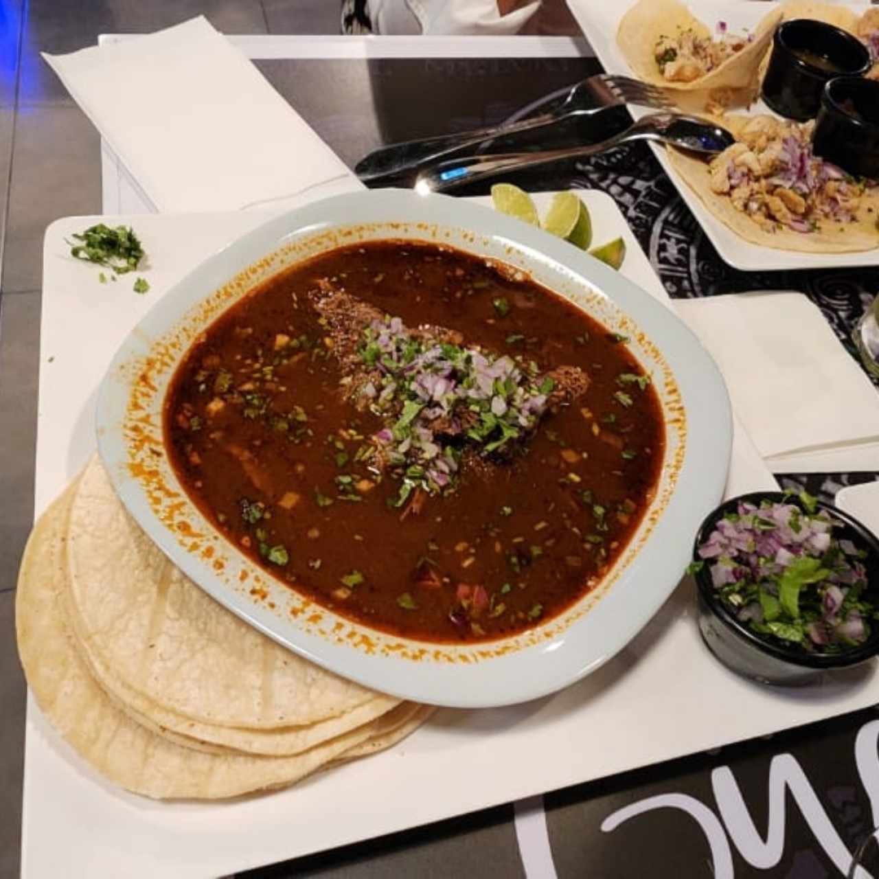 sopa Birria Mezcal