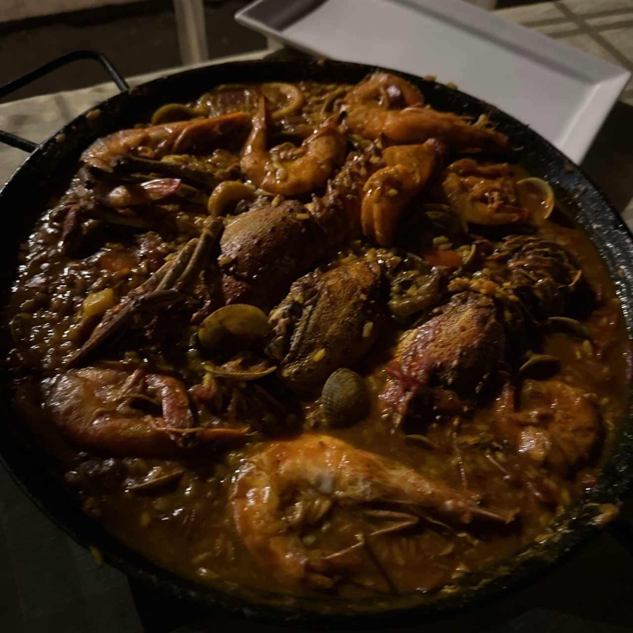 Caldereta de Mariscos con Langosta