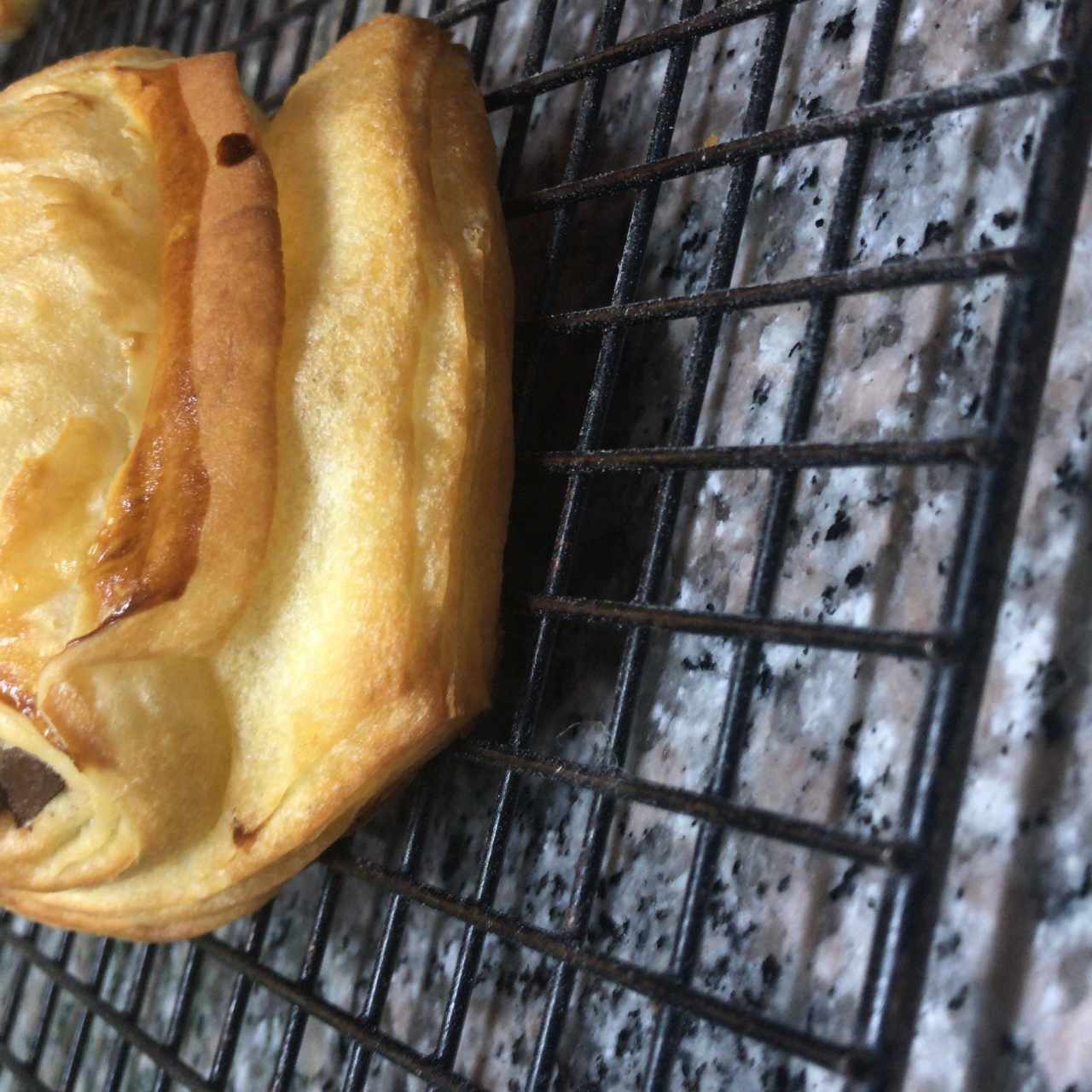 Croissant de chocolate