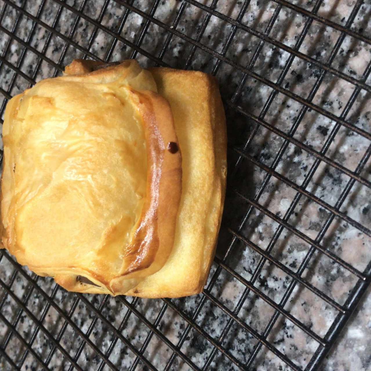 Croissant de chocolate