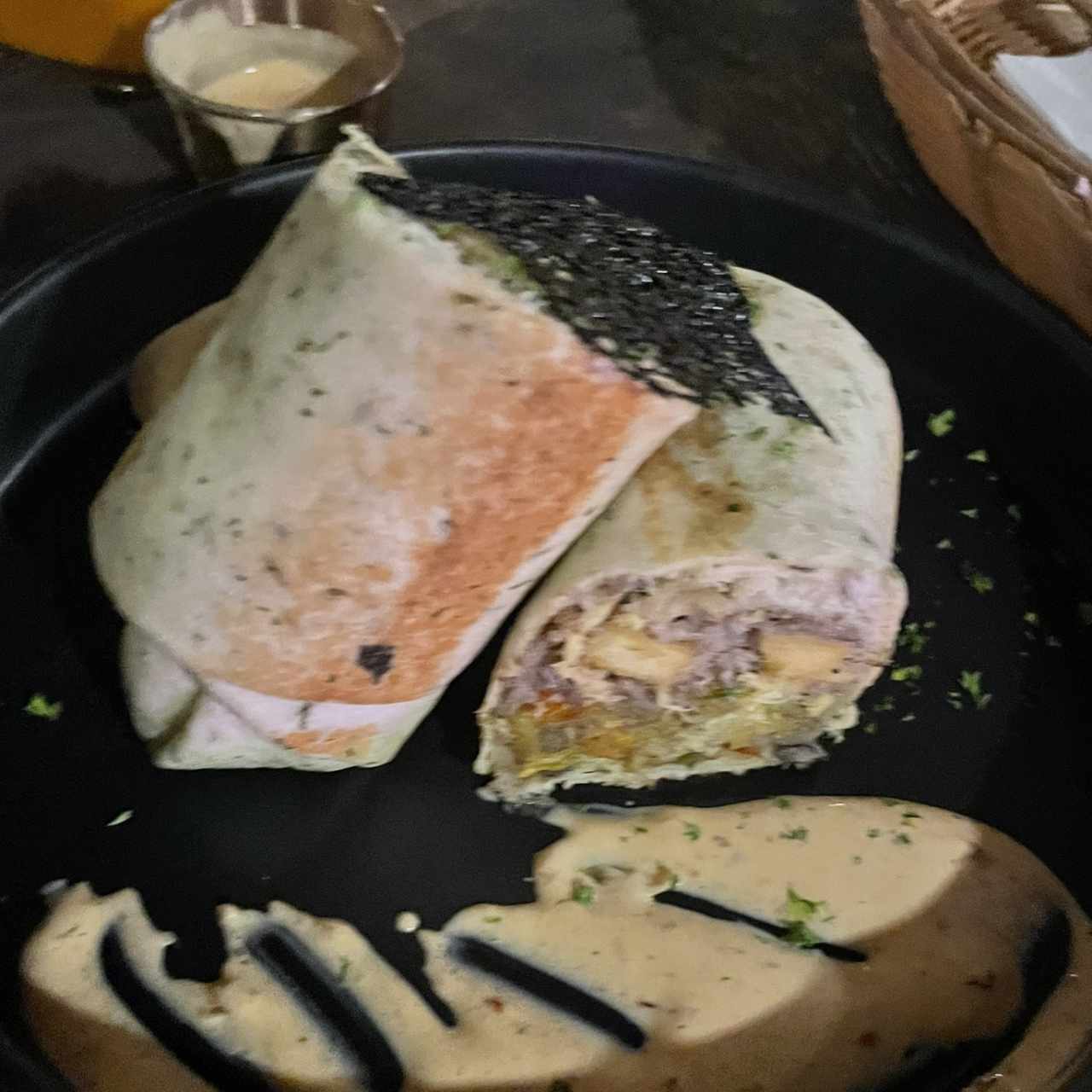 Burrito caribeño