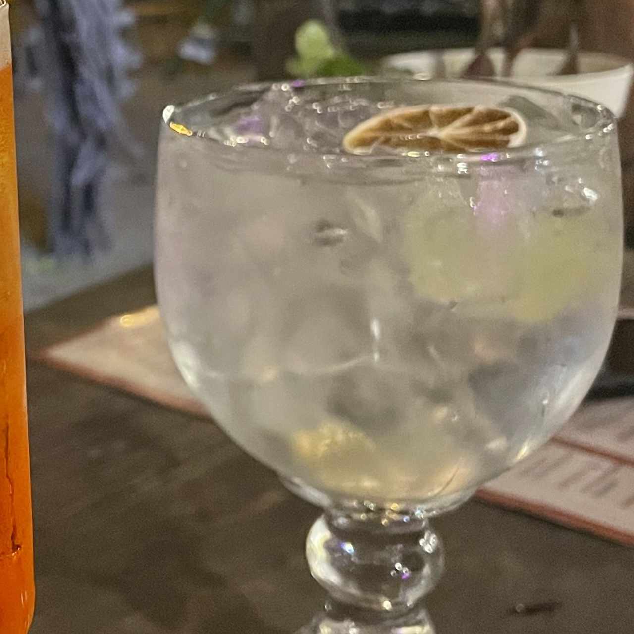 Gin and tonic