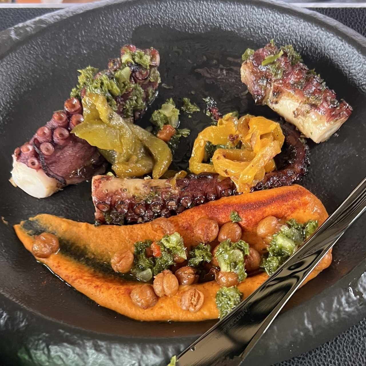 Pulpo a la parrilla