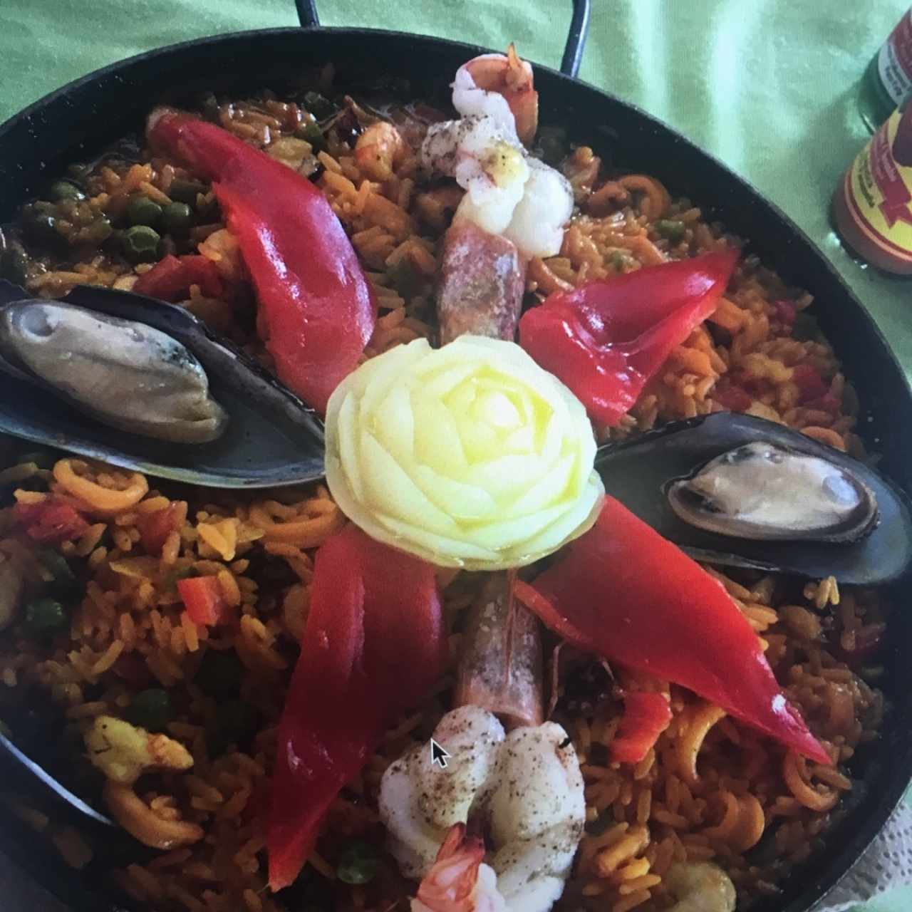 paella de mariscos 