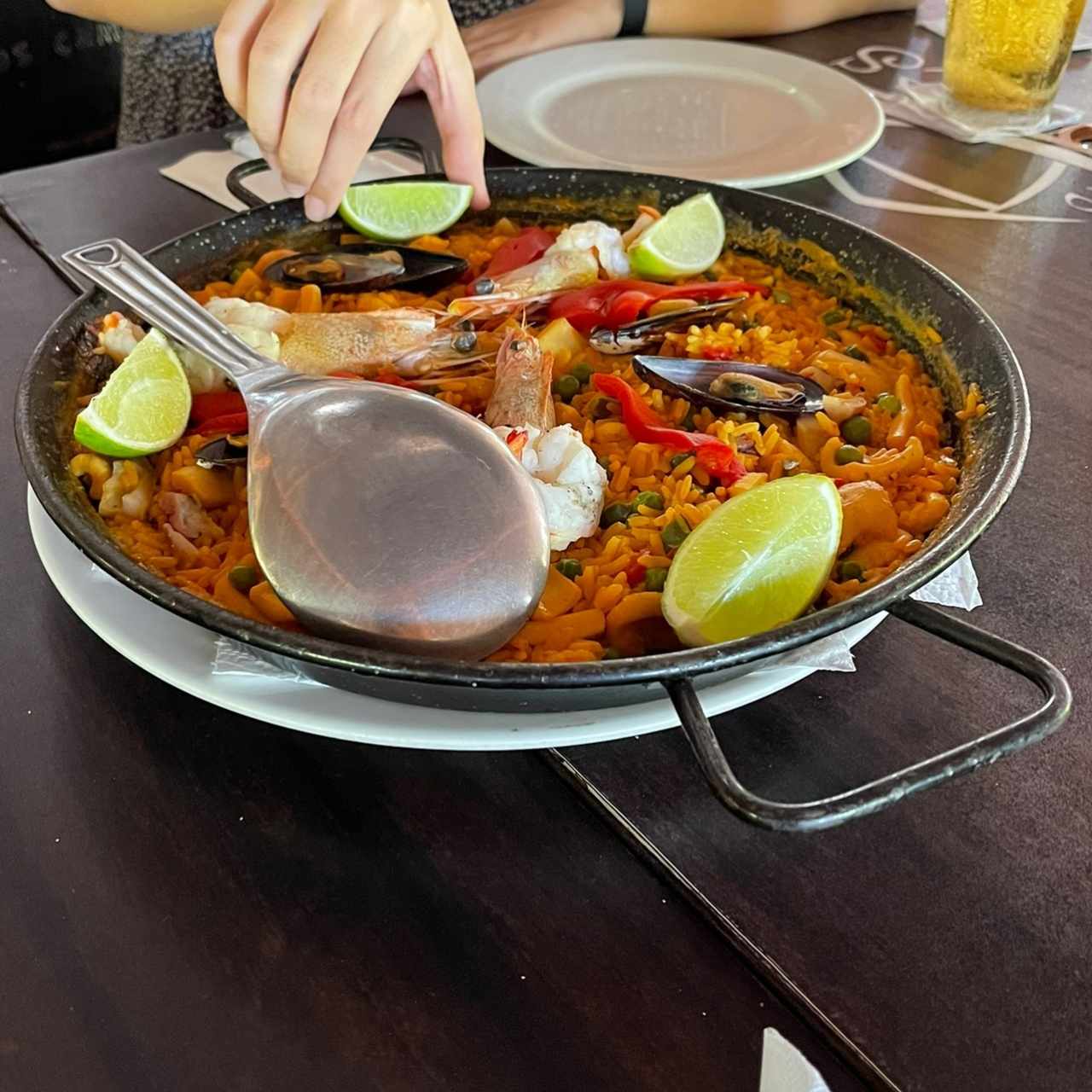 Paella de mariscos