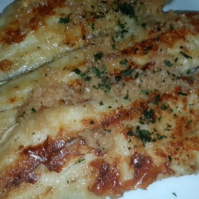 Corvina al ajillo