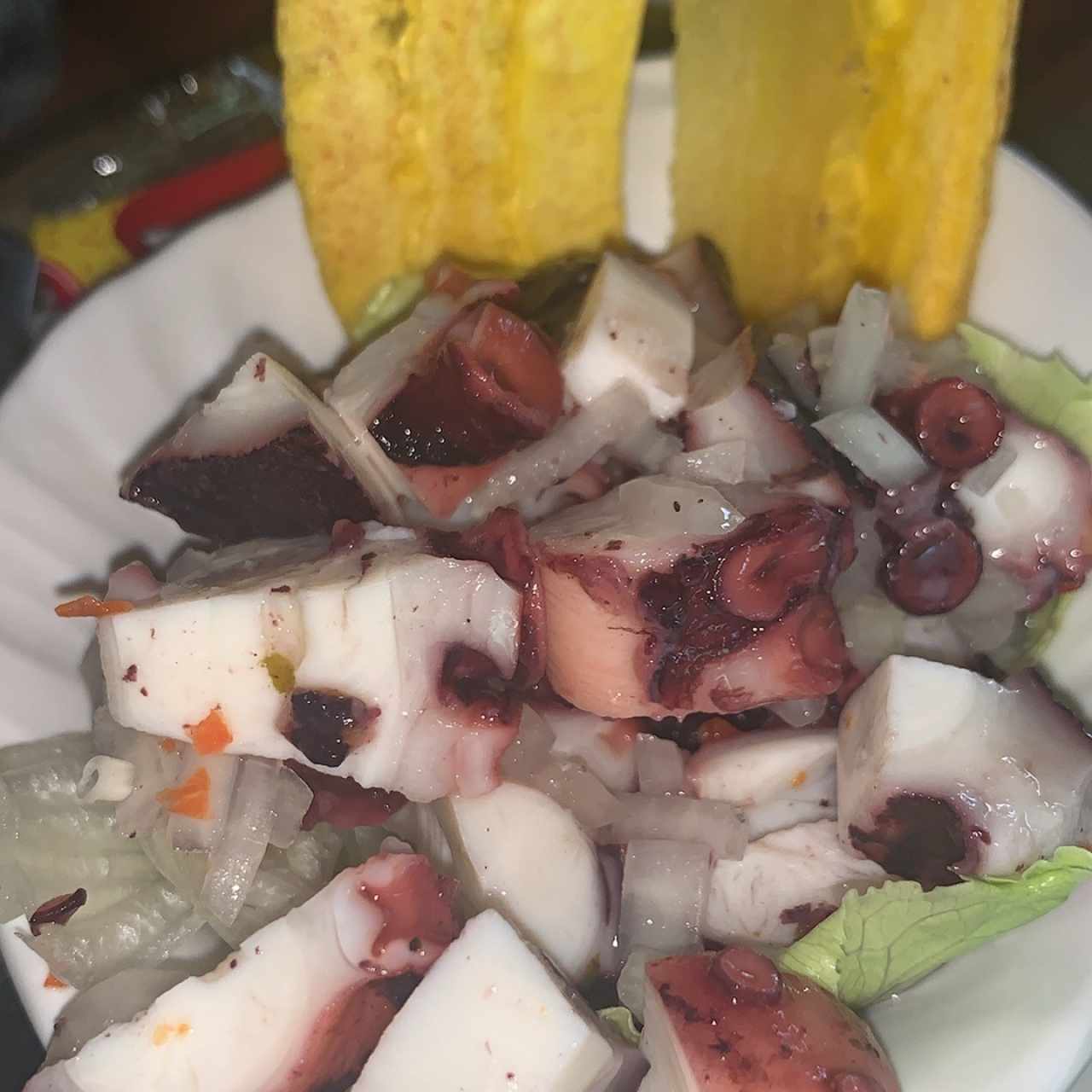 ceviche de pulpo