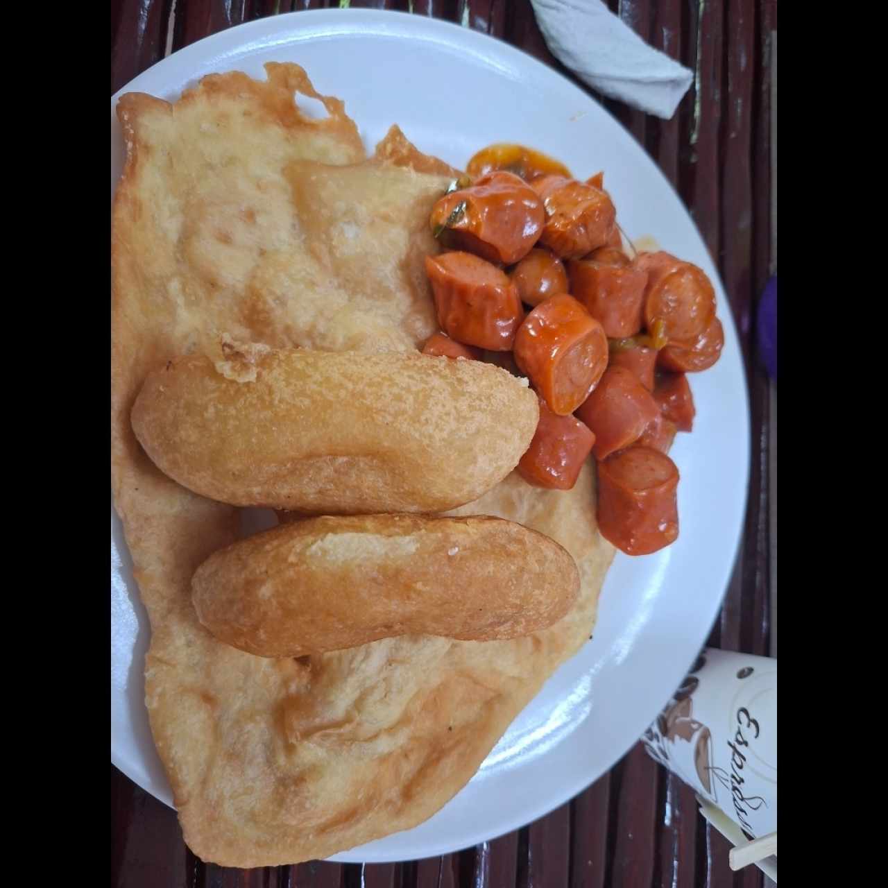 salchicha guisada