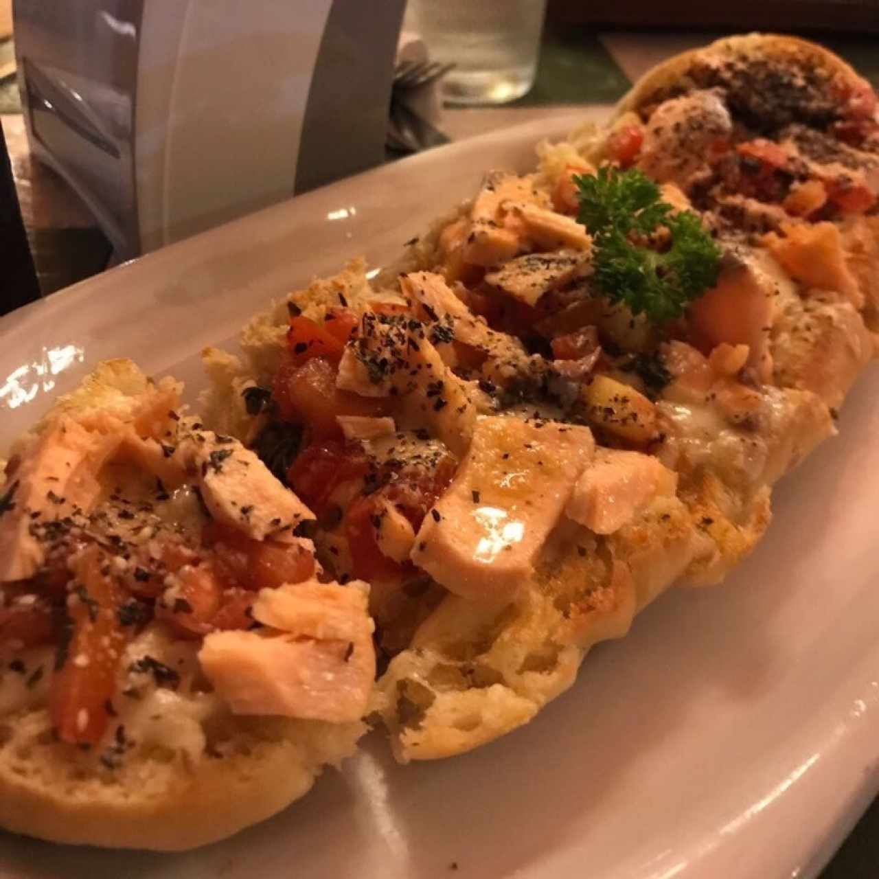 bruschetta de salmon