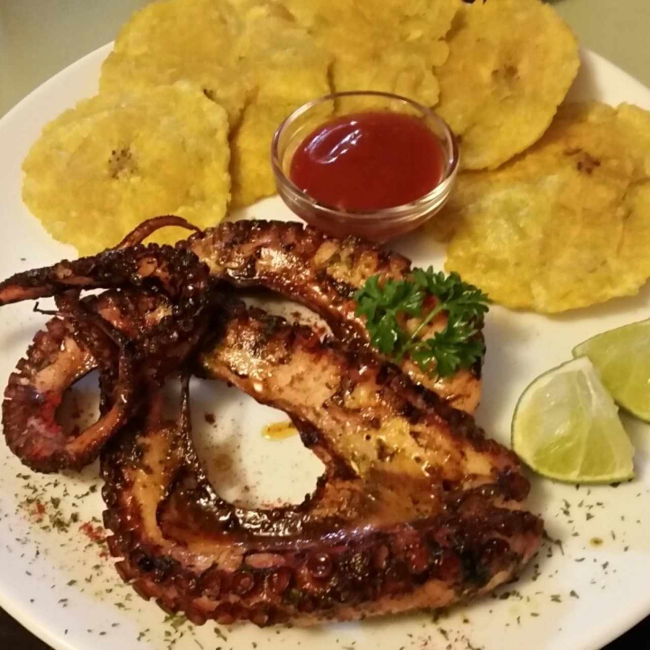 Pulpo a las brasas