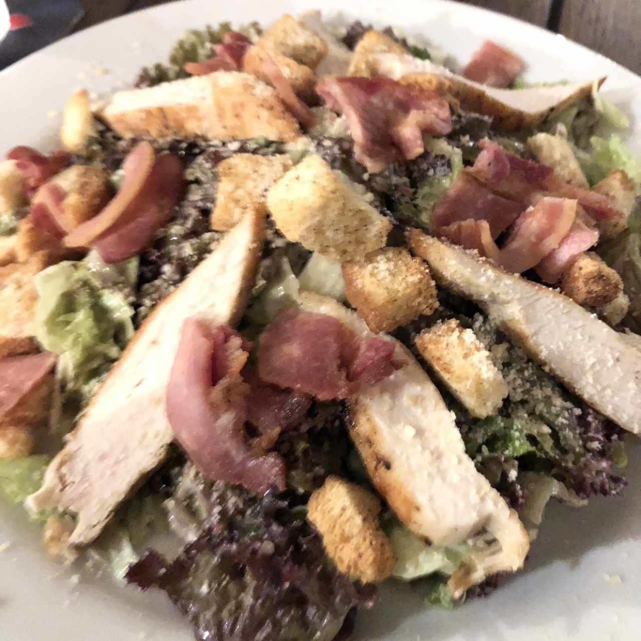 Ensalada cesar con pollo