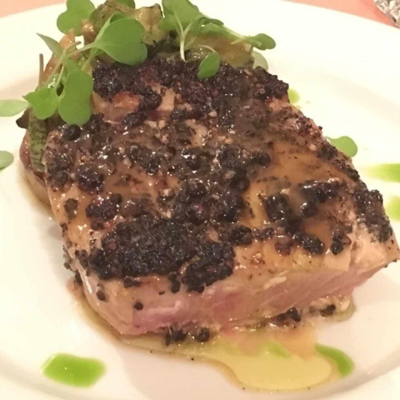 black pepper tuna