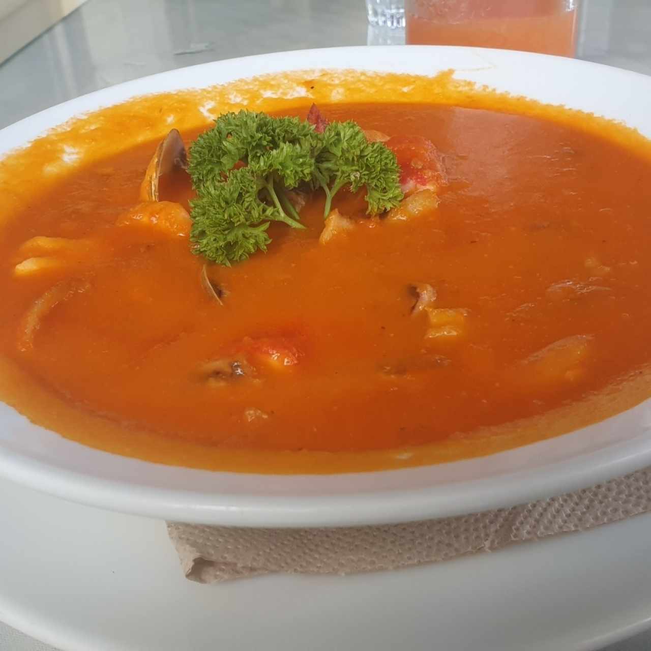 Sopa de mariscos