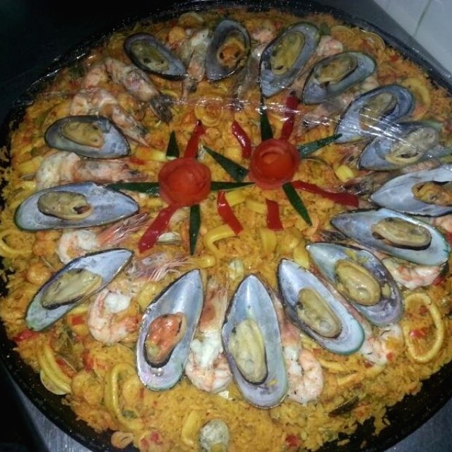 Paella marinera 