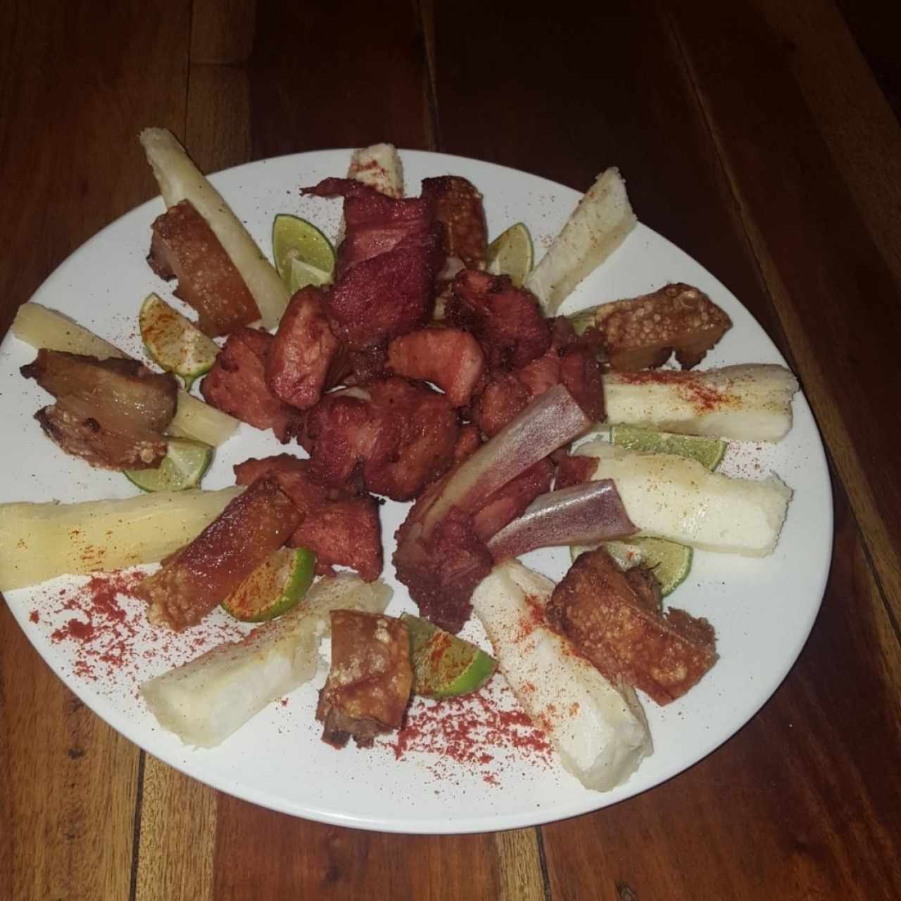 chicharrón de carne de cerdo