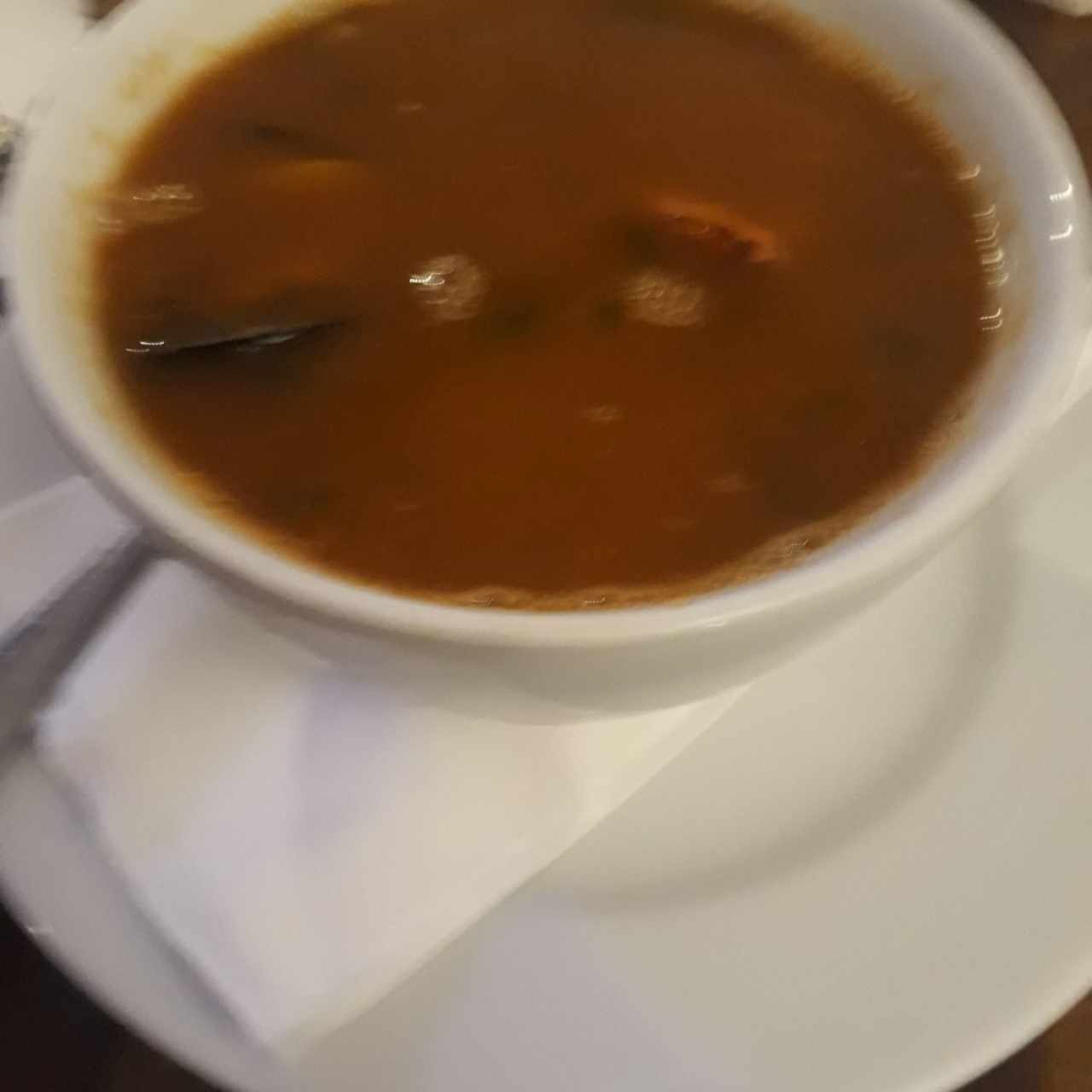 SOPA DE MARISCOS