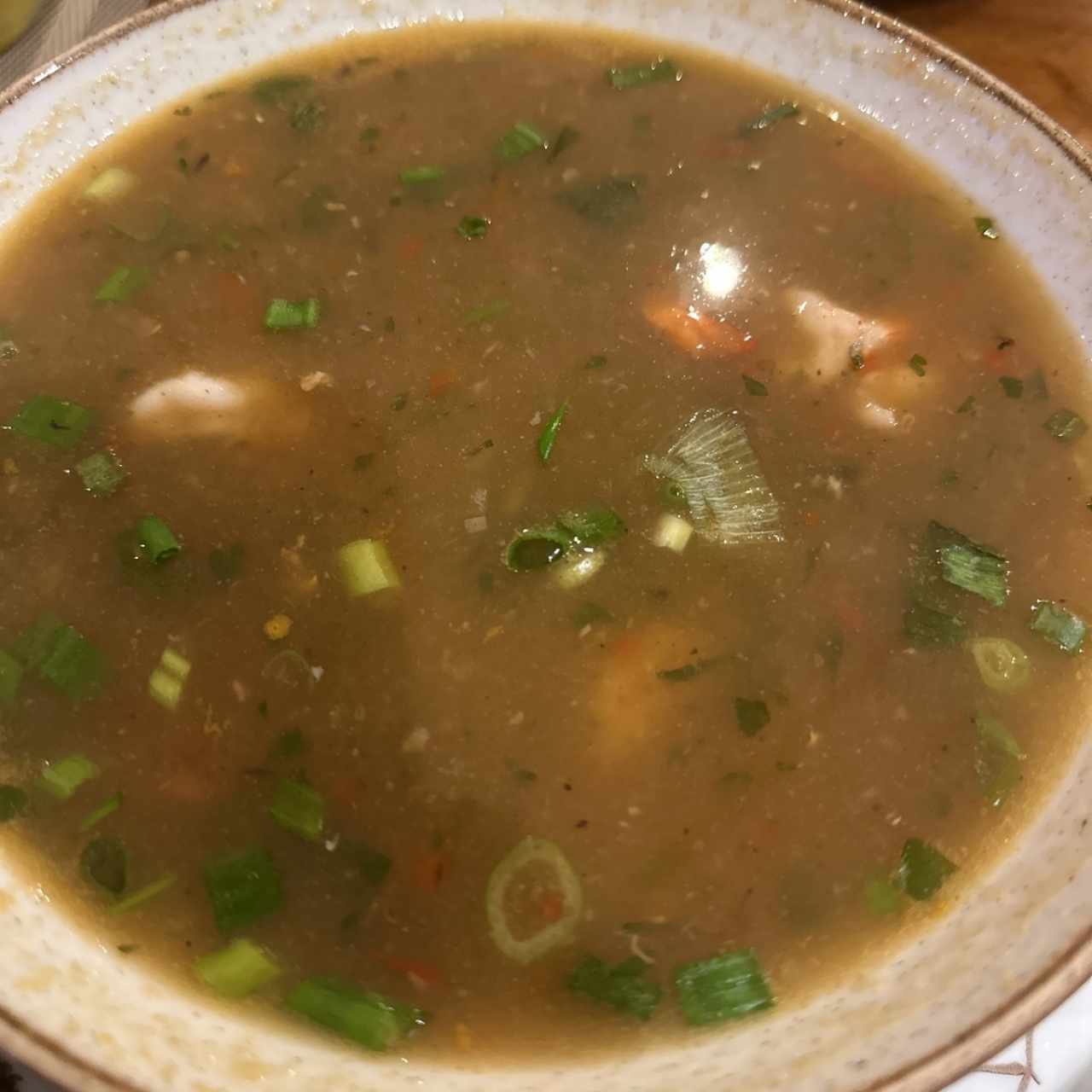 SOPA DE MARISCOS