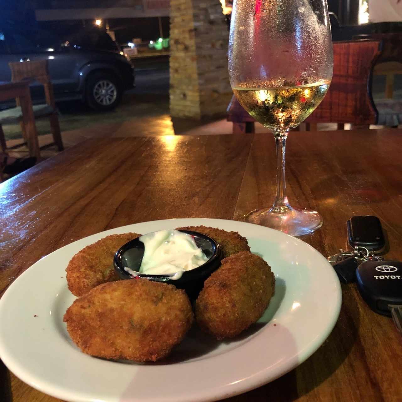 Croquetas de camarón