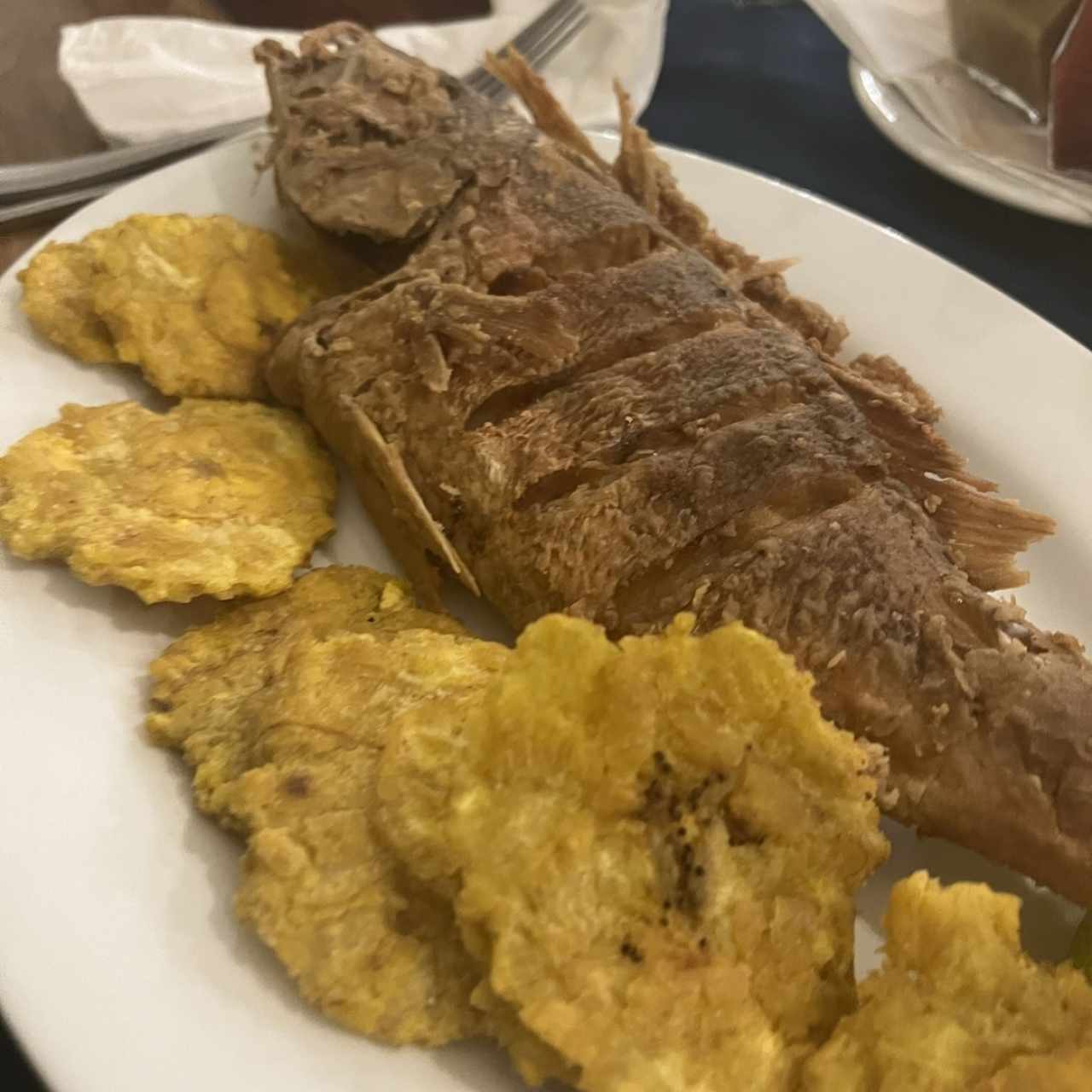 PLATOS FUERTES - PARGO/CORVINA FRITA