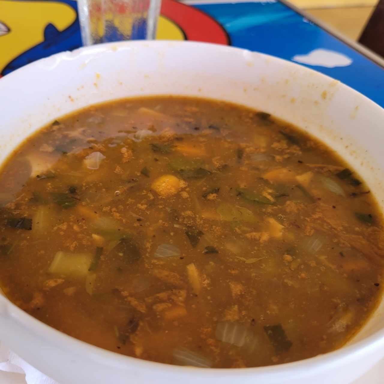 sopa de mariscos