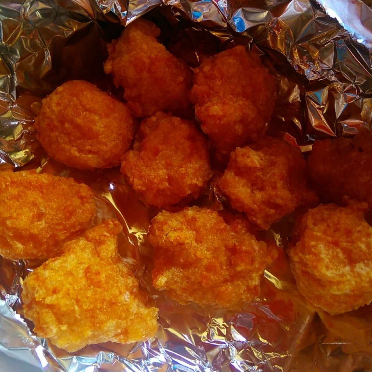 Bolas de camarones