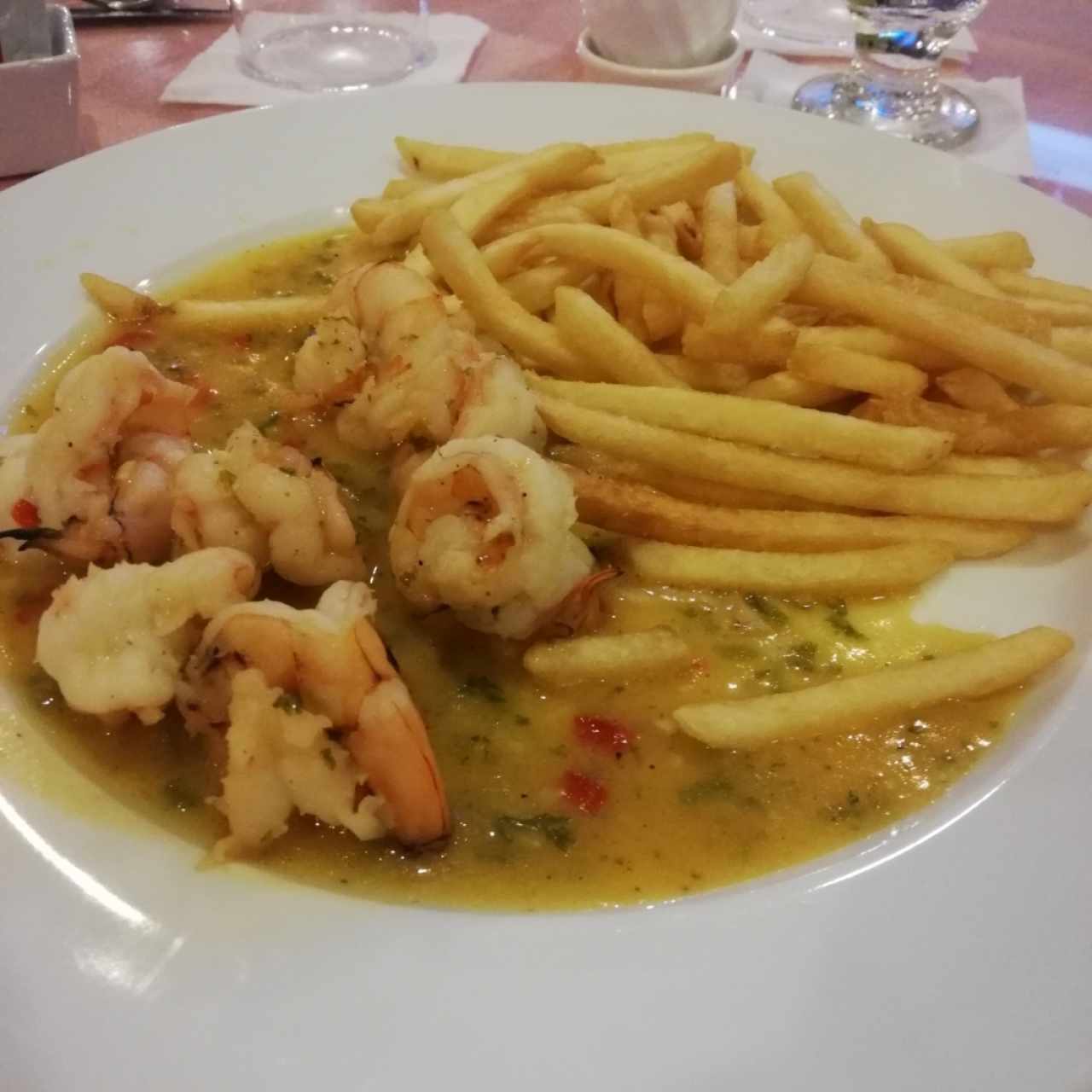 Langostinos al Ajillo 