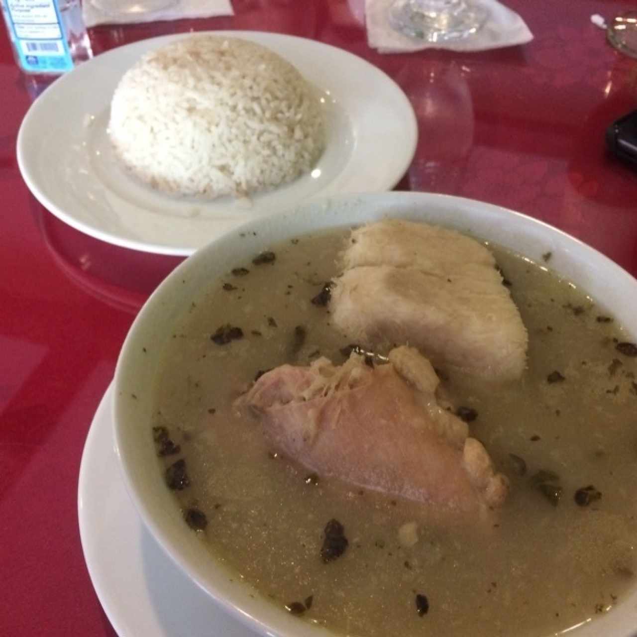 sancocho con arroz 