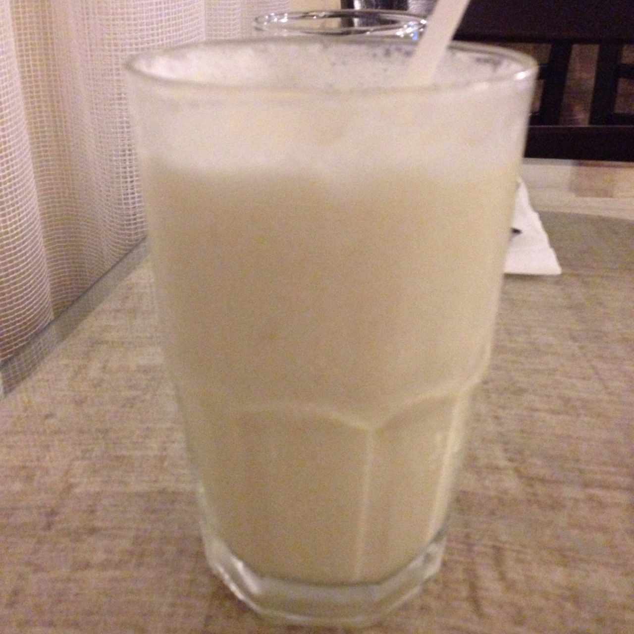 Batido de vainilla