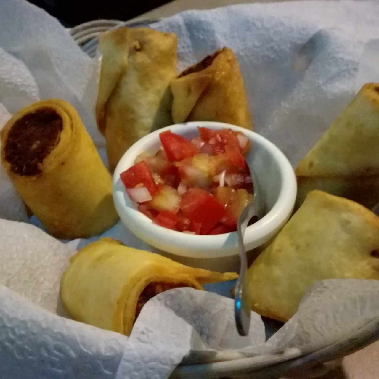 Rollitos de pollo