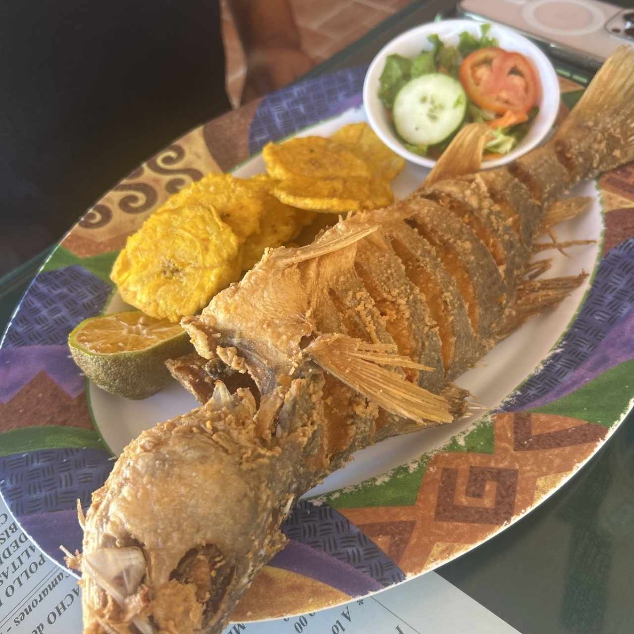 Menú - PESCADO FRITO ENTERO