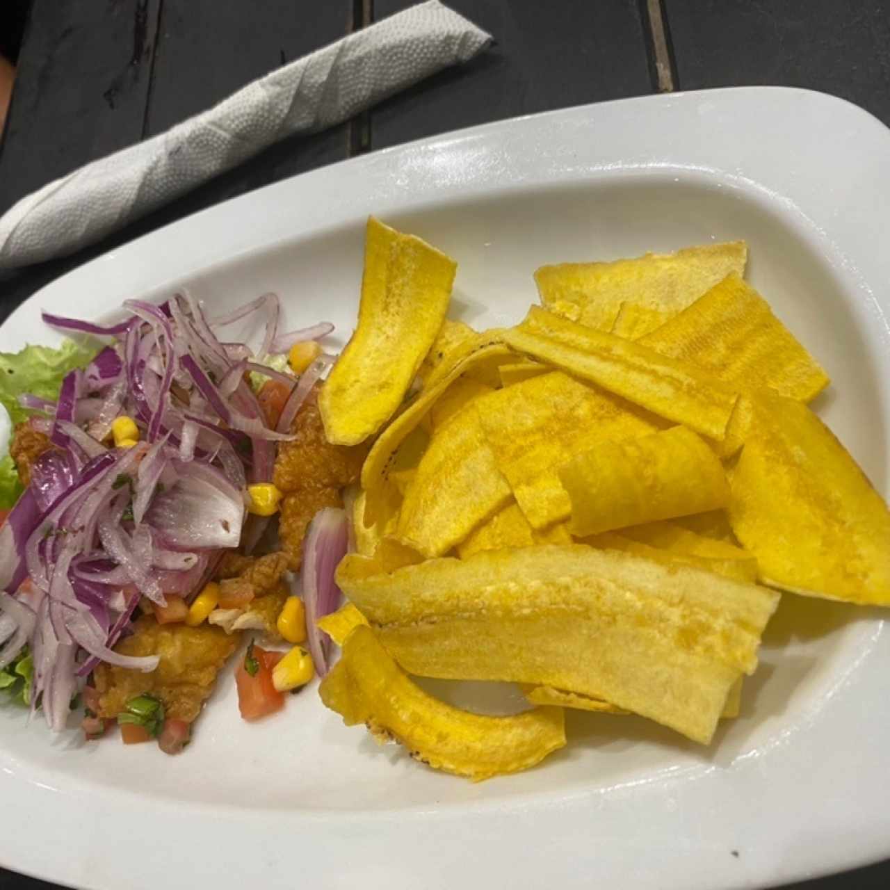 Ceviche frito