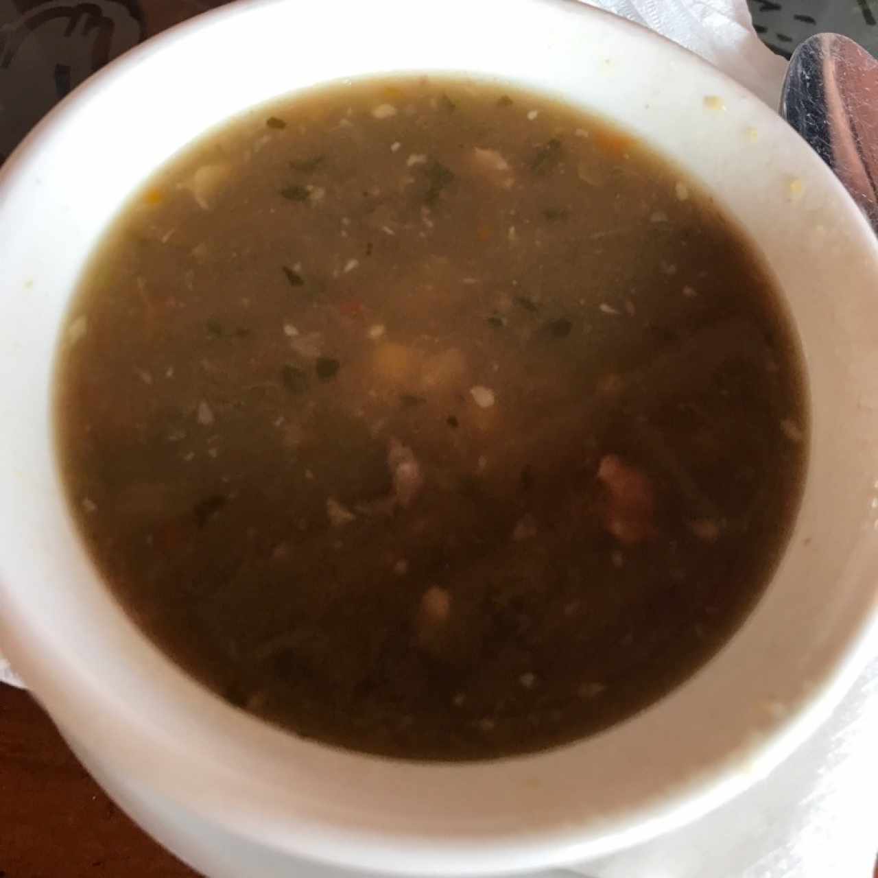 sopa de lenteja