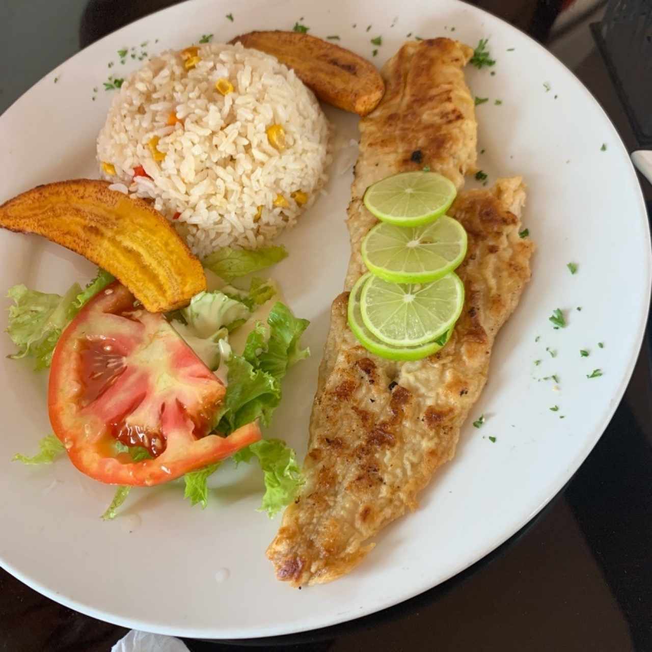 pescado a la plancha 