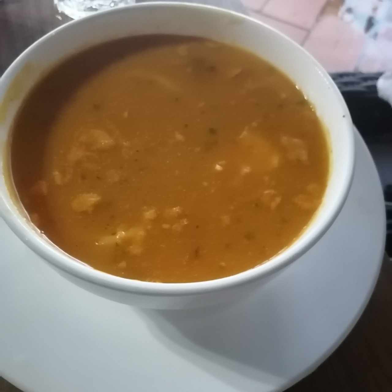 Sopa de mariscos 