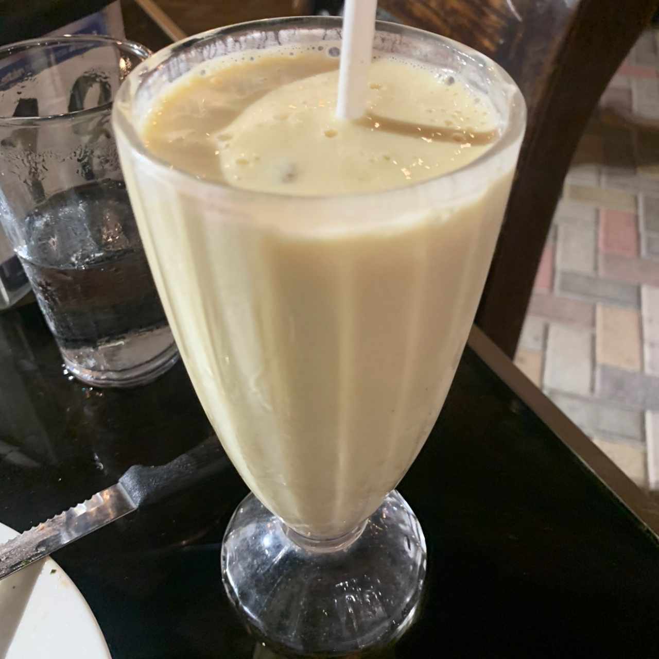 Batido de maracuya con leche 