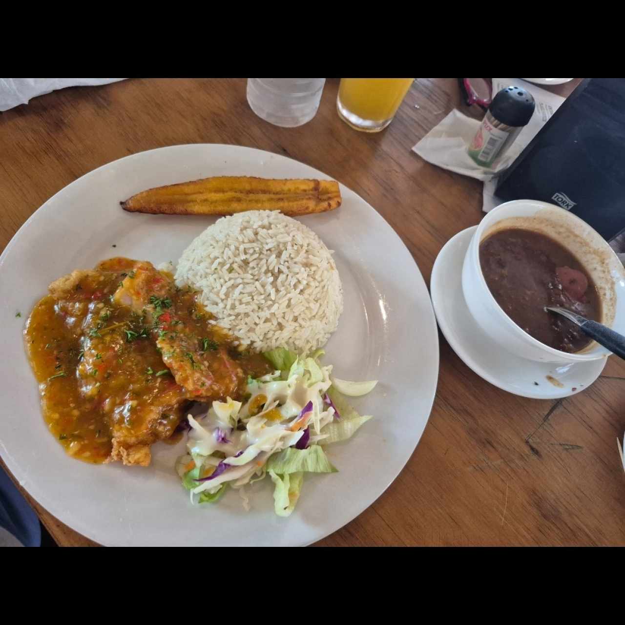 Filete de Corvina al Ajillo