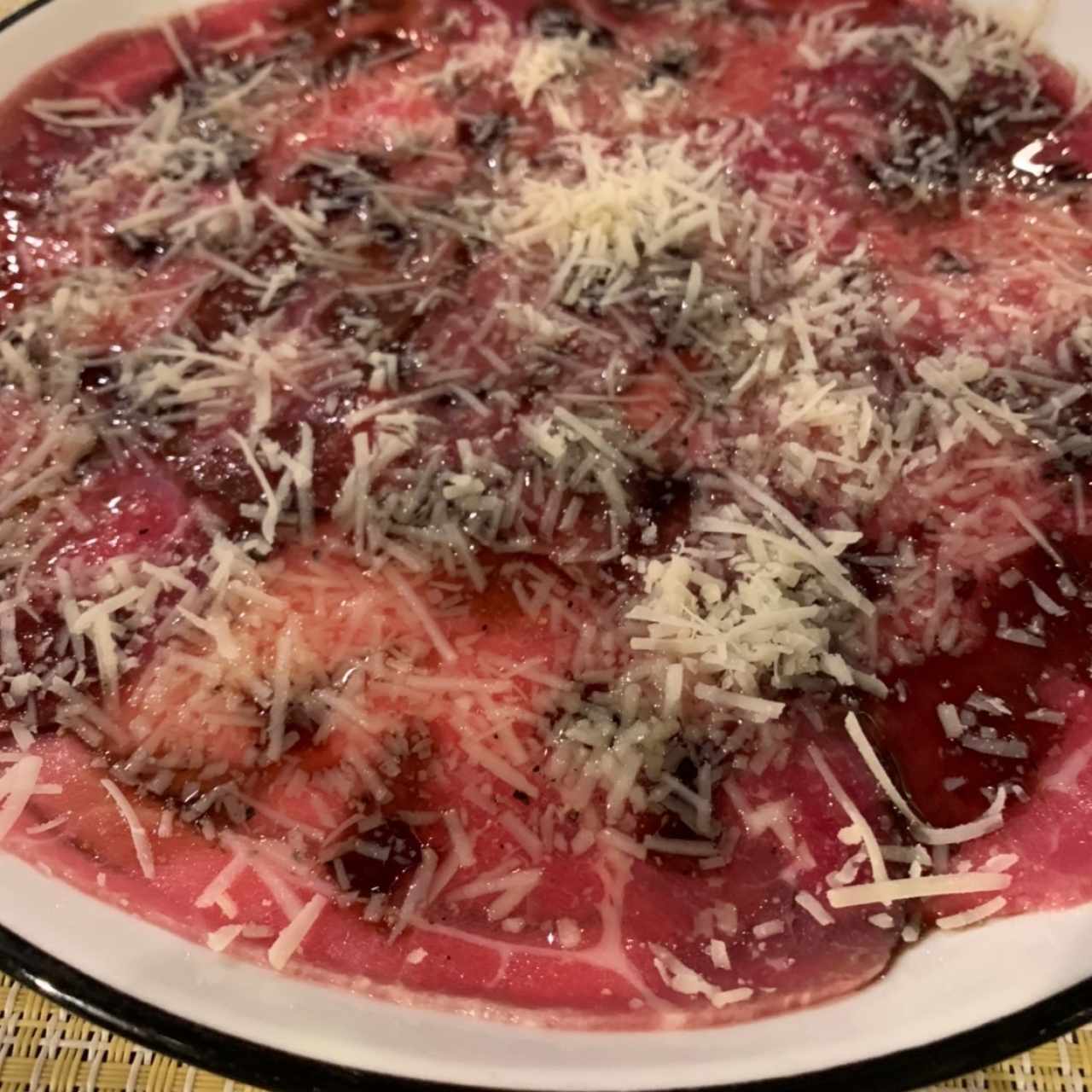 Carpaccio de Res