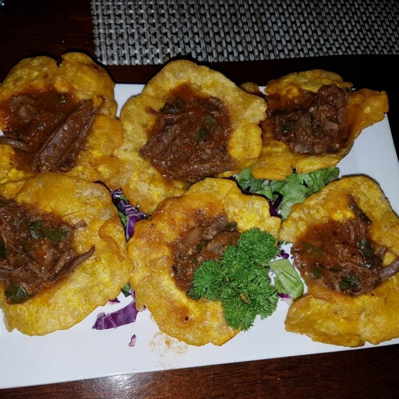 patacon relleno ropa vieja