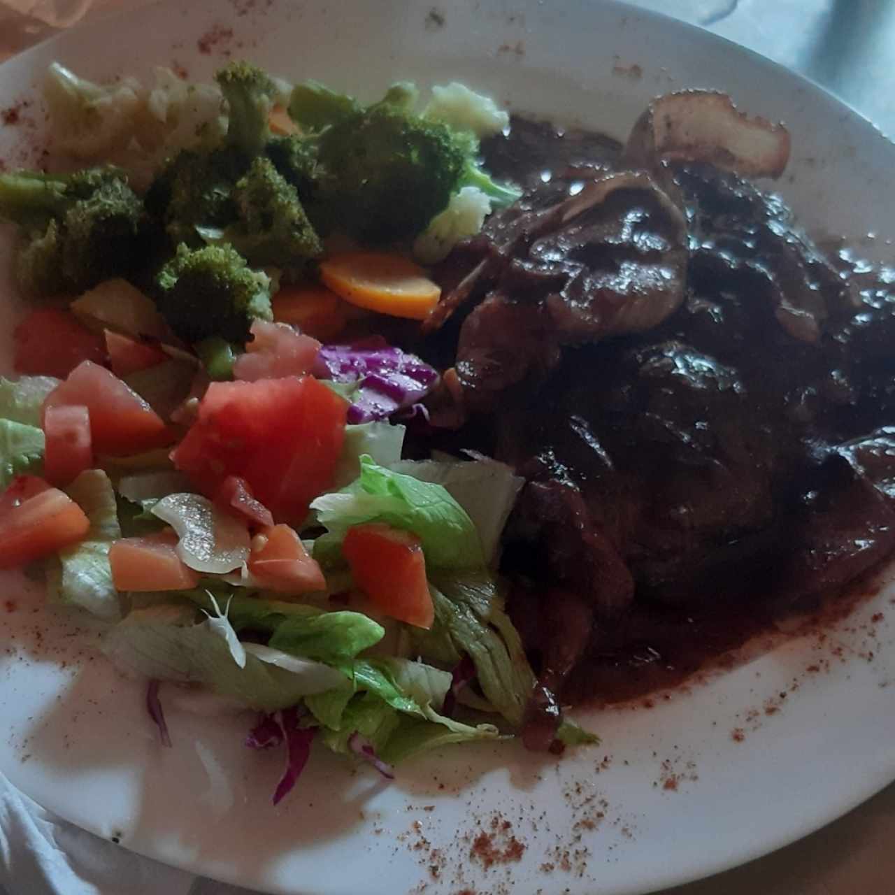 filete en salsa de vino