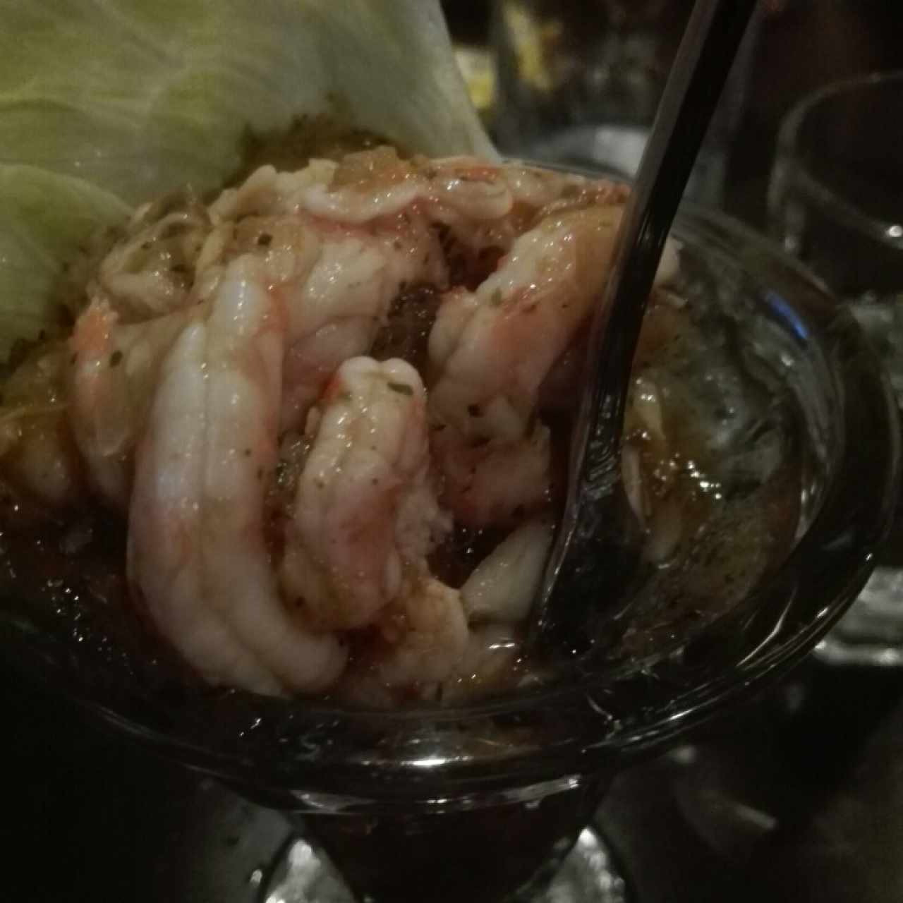 ceviche de camarón