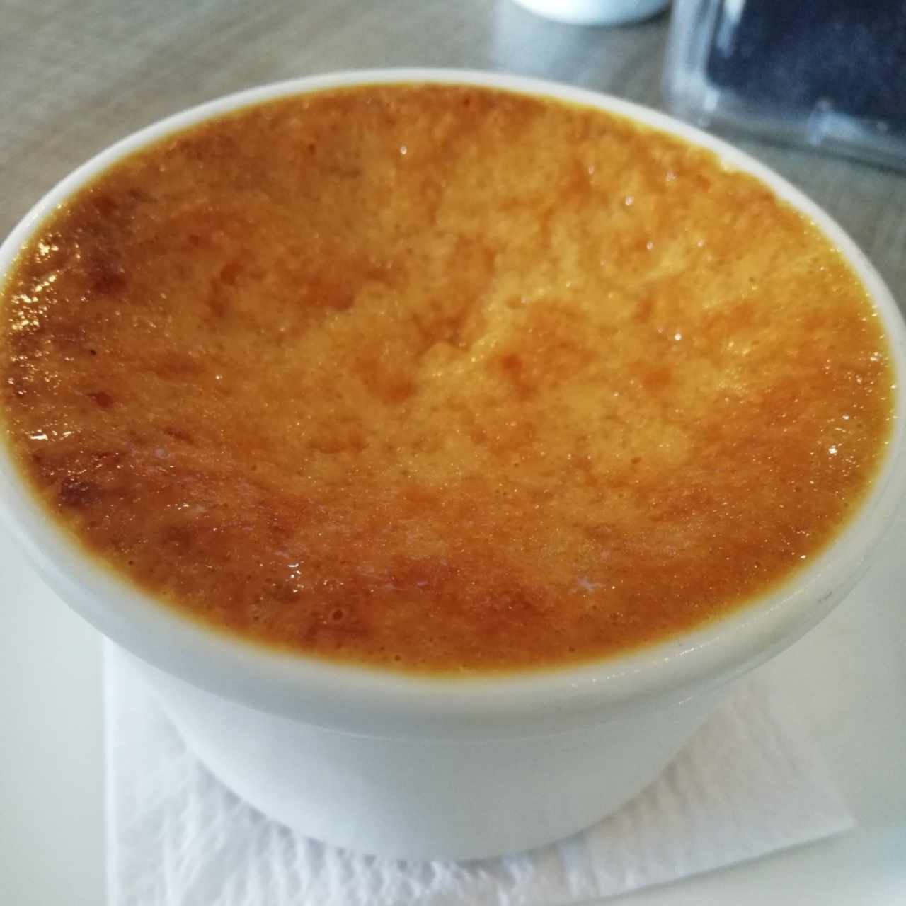 Flan de la casa