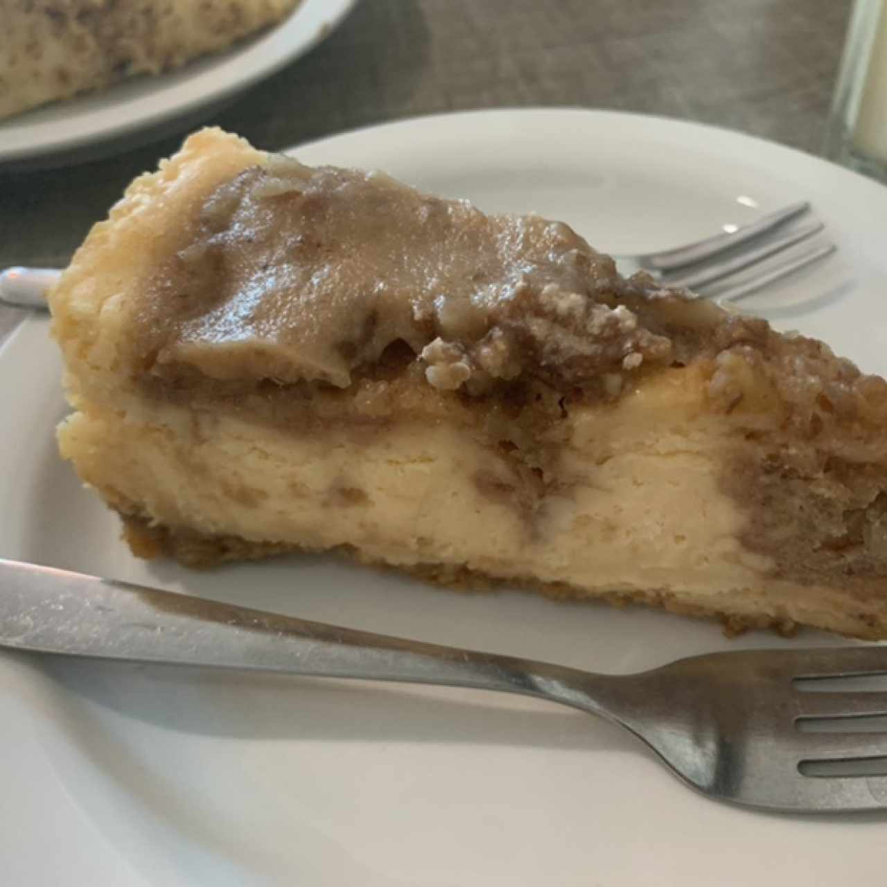 Cheesecake de pecan 